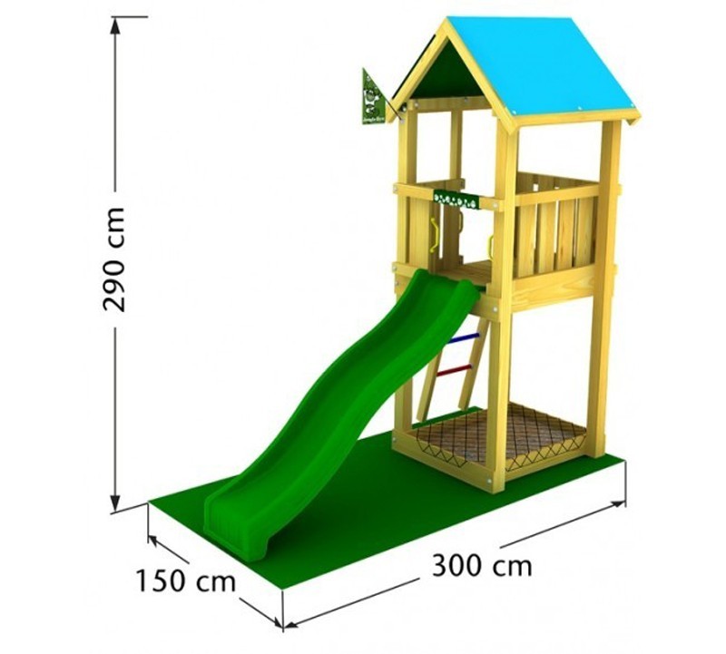 Игровой комплекс Jungle Grand Barn