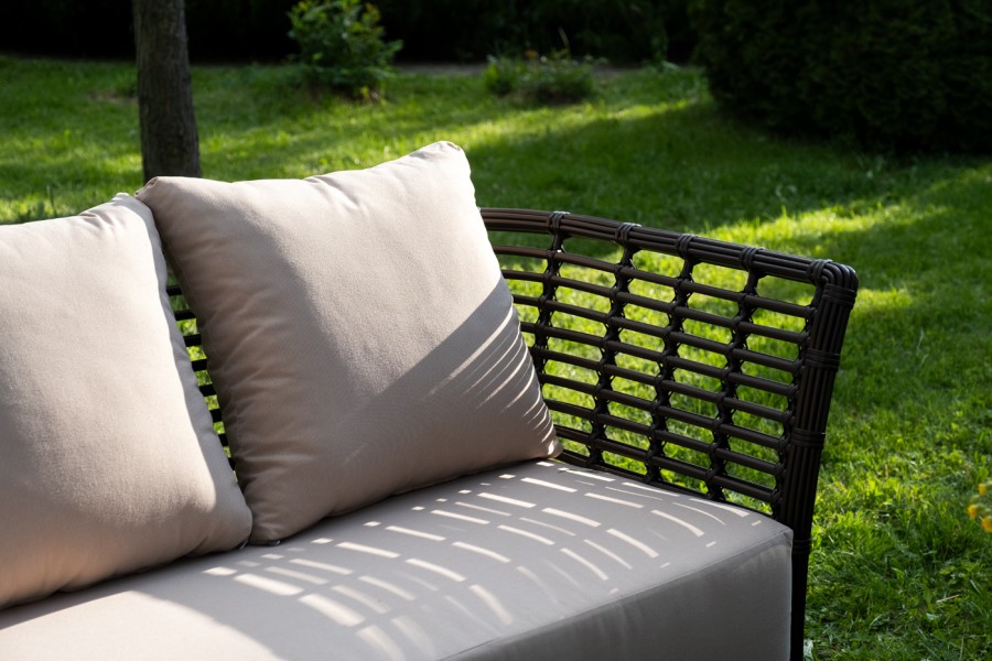 Диван из искусственного ротанга Валенсия, цвет бронзовый 4sis