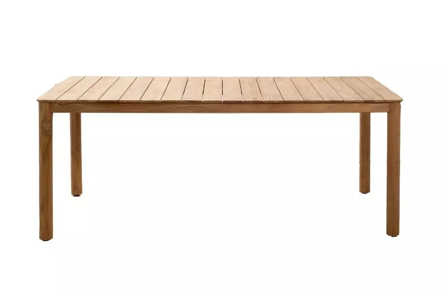 Обеденный стол из тика BUNGALOW 194 Joygarden