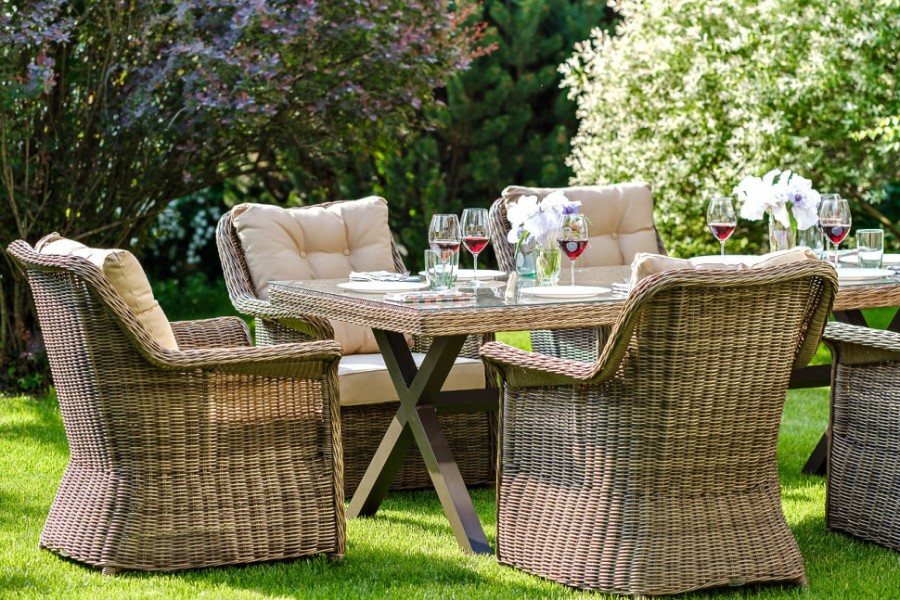 Плетеный стол Opal 210 Joygarden