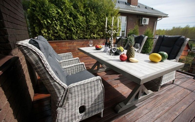 Садовый обеденный стол Верона 200 Besta Fiesta