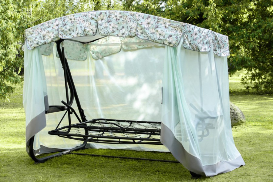 Садовые качели Турин Премиум FLOWER с1204 Ольса