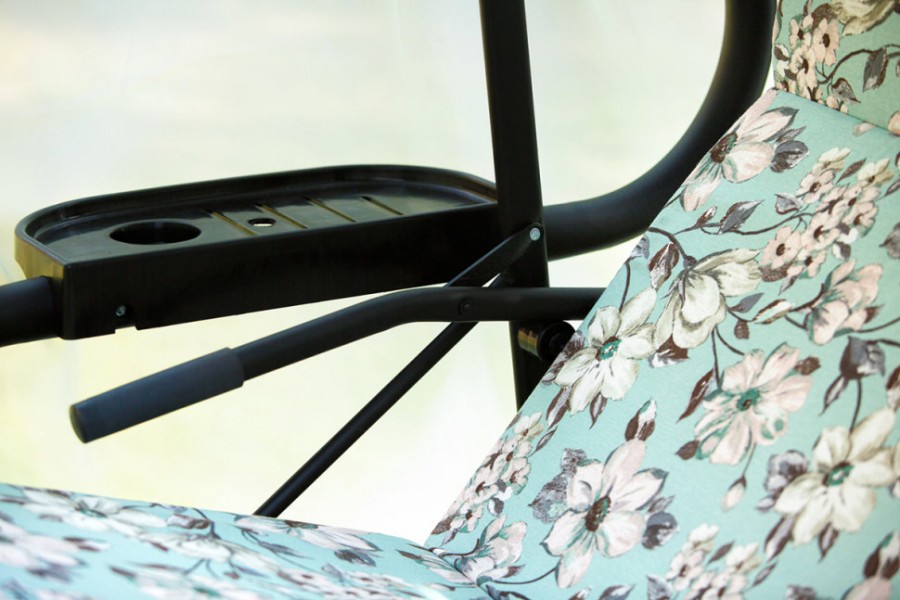 Садовые качели Турин Премиум FLOWER с1204 Ольса