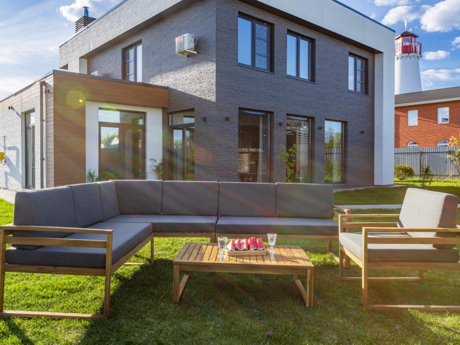 Лаунж-зона BROOKLYN с угловым диваном Royal Family