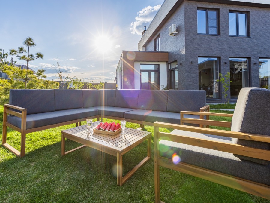 Лаунж-зона BROOKLYN с угловым диваном Royal Family