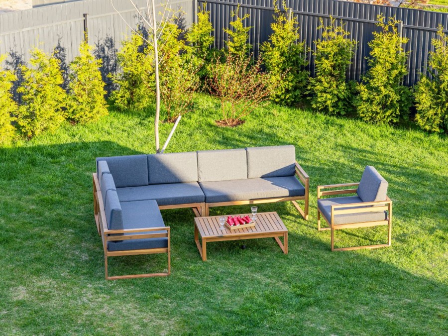 Лаунж-зона BROOKLYN с угловым диваном Royal Family