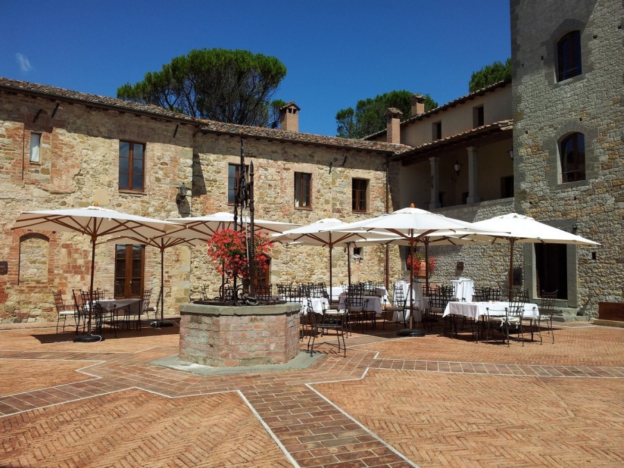 Зонт профессиональный Palladio Standard слоновая кость Scolaro