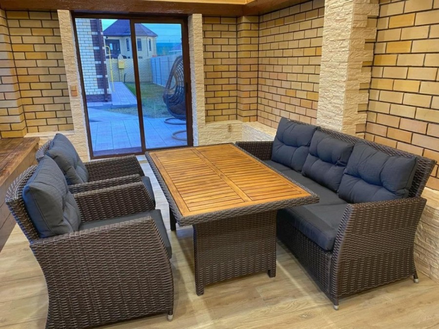 Комплект плетеной мебели AFM-308G Афина