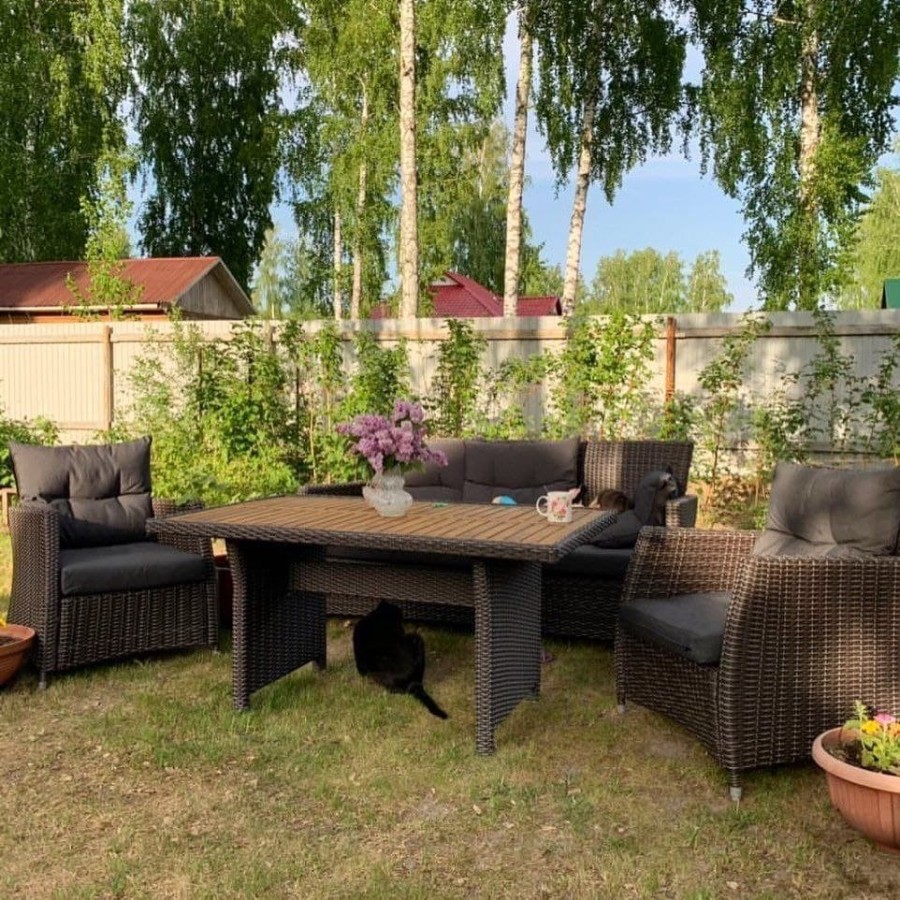 Комплект плетеной мебели AFM-308G Афина