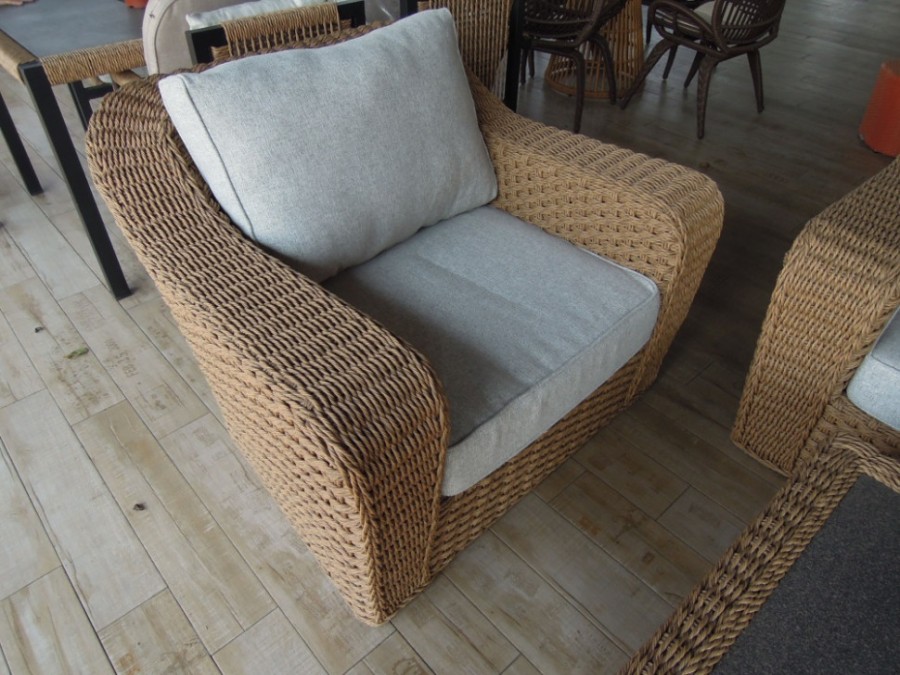 Кресло из искусственного ротанга Премьер Rotang Lux