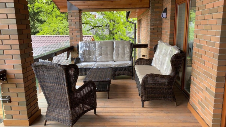 Пуфик Малага Классик Rotang Lux