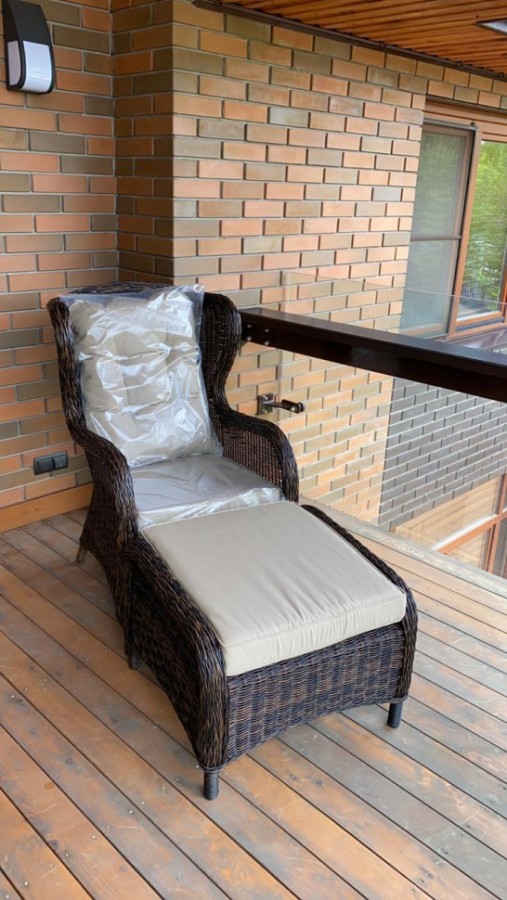 Пуфик Малага Классик Rotang Lux