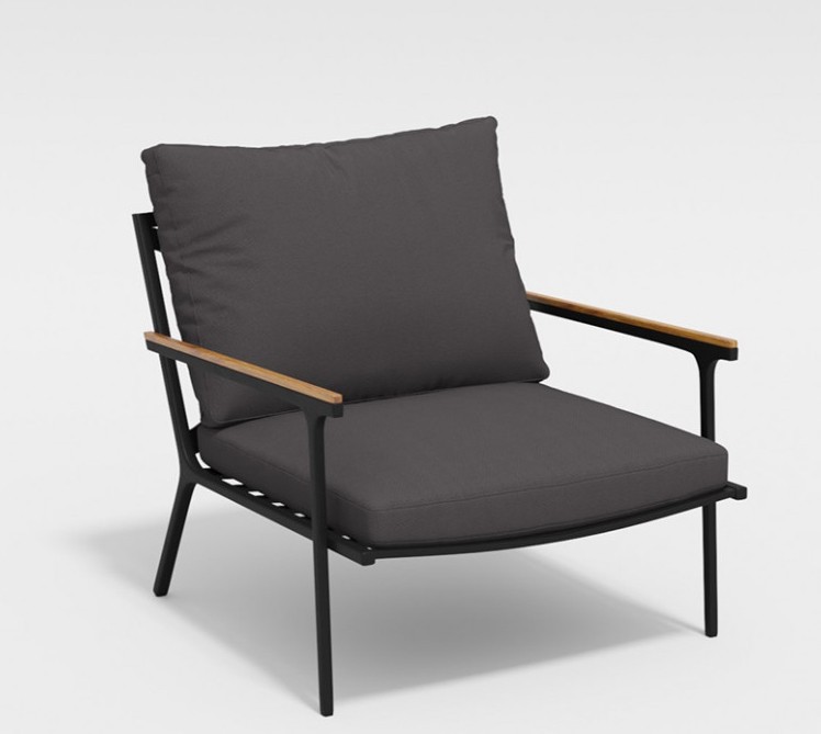 Лаунж зона Calma long антрацит Gardenini