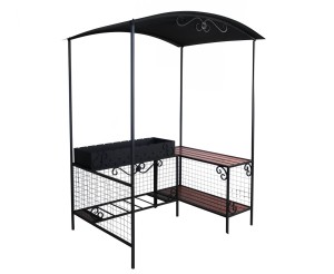 Мангал для дачи с крышей, ММ-26 Garden story Мангал для дачи с крышей, ММ-26 Garden story