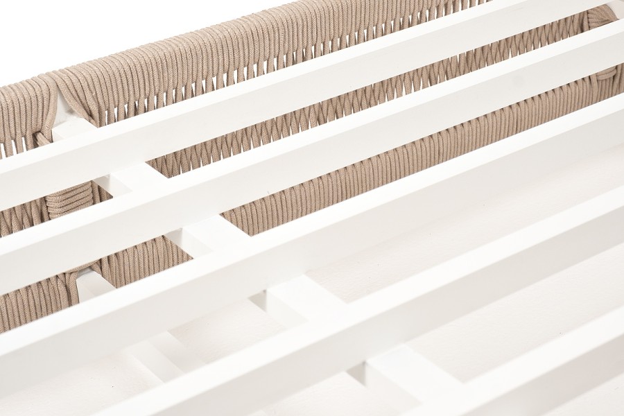 Шезлонг Ривьера роуп бежевый круглый 4sis