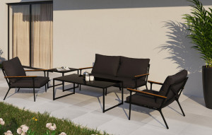 Лаунж зона Calma антрацит Gardenini