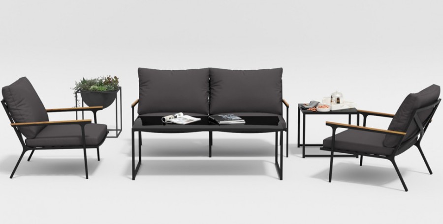 Лаунж зона Calma антрацит Gardenini