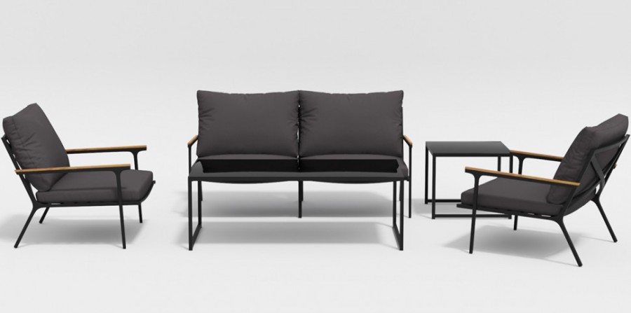 Лаунж зона Calma антрацит Gardenini