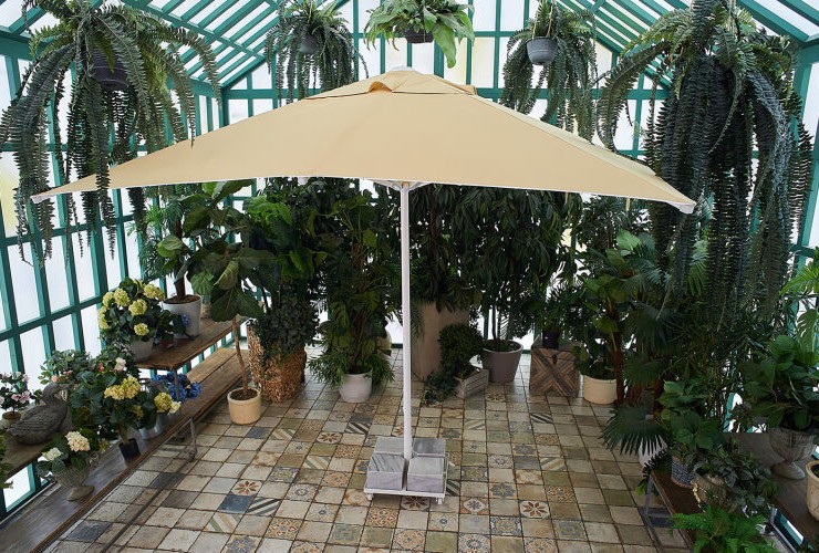 Зонт MISTRAL 300 квадратный без волана Royal Family