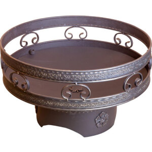 Кованая садовая чаша для костра с функцией мангала - Б 80/4 Кованая садовая чаша для костра с функцией мангала - Б 80/4