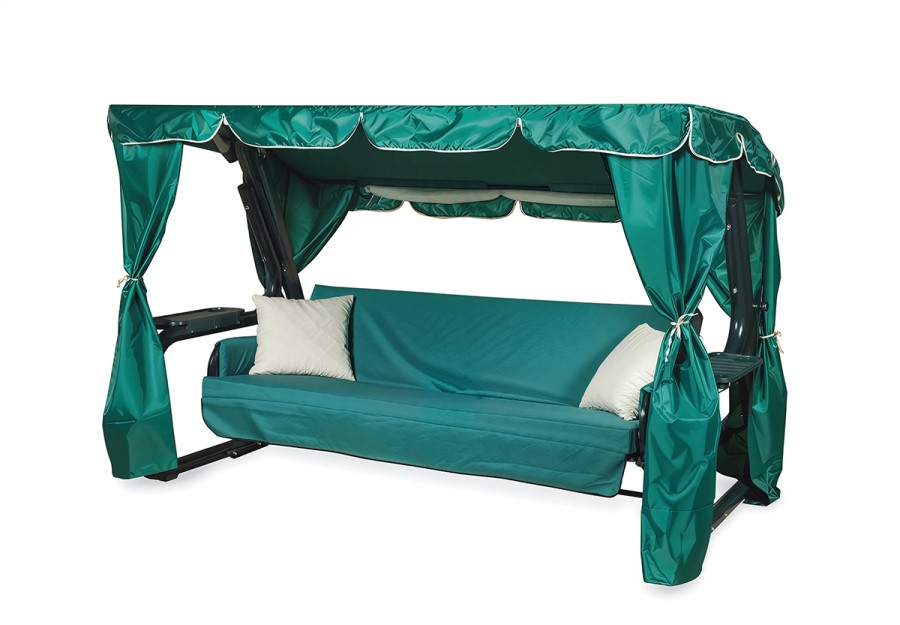 Садовые качели Нирвана 76 PREMIUM, зеленый Garden
