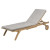 Шезлонг-лежак A37B Beige Афина