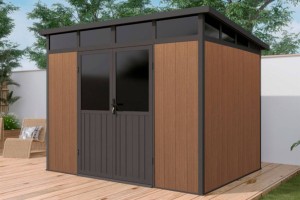 Садовое строение из ДПК Defender 9х7 Garden