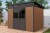 Садовое строение из ДПК Defender 9х7 Garden