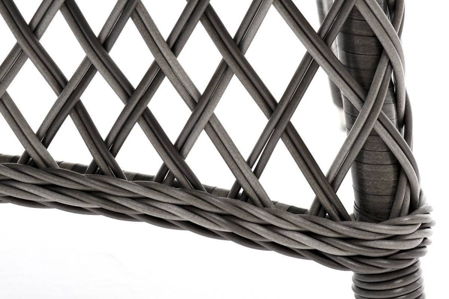 Стол из искусственного ротанга Эспрессо 118, графит 4sis