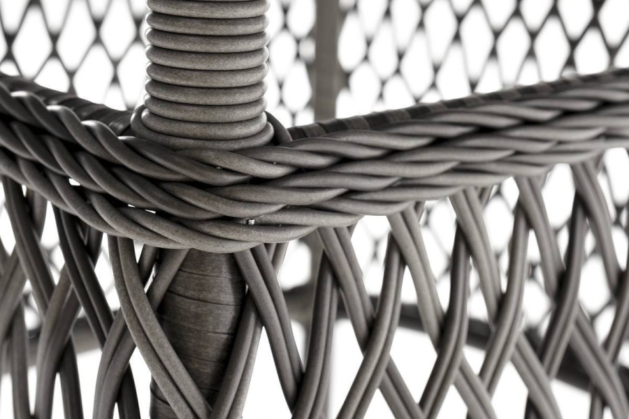 Стол из искусственного ротанга Эспрессо 118, графит 4sis