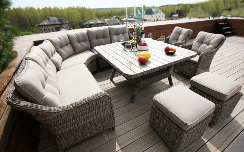 Комплект из искусственного ротанга Сорренто Besta Fiesta