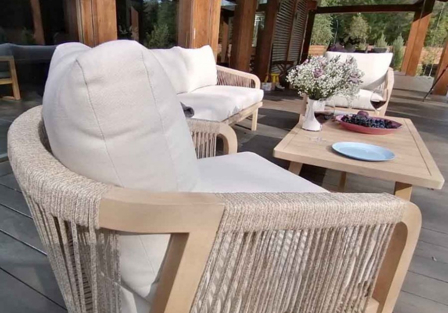 Кофейный комплект из акации Rimini Joygarden