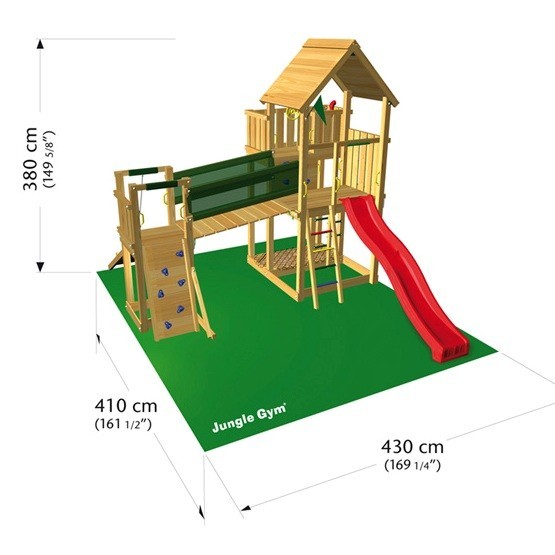 Игровой комплекс Jungle Palace + Bridge Module