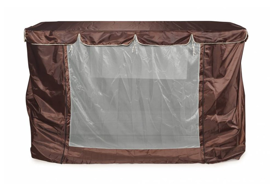 Садовые качели Нирвана 76 PREMIUM, шоколад Garden