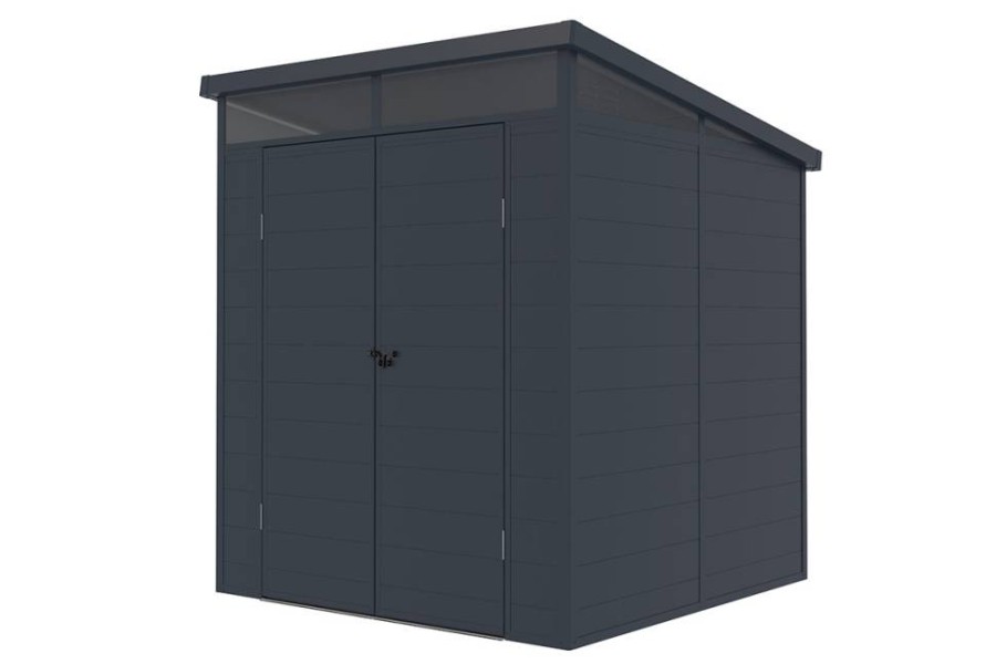 Сарай пластиковый Black Fox Artisan 3.2 м2 (1.9 x 1.91 м) Garden