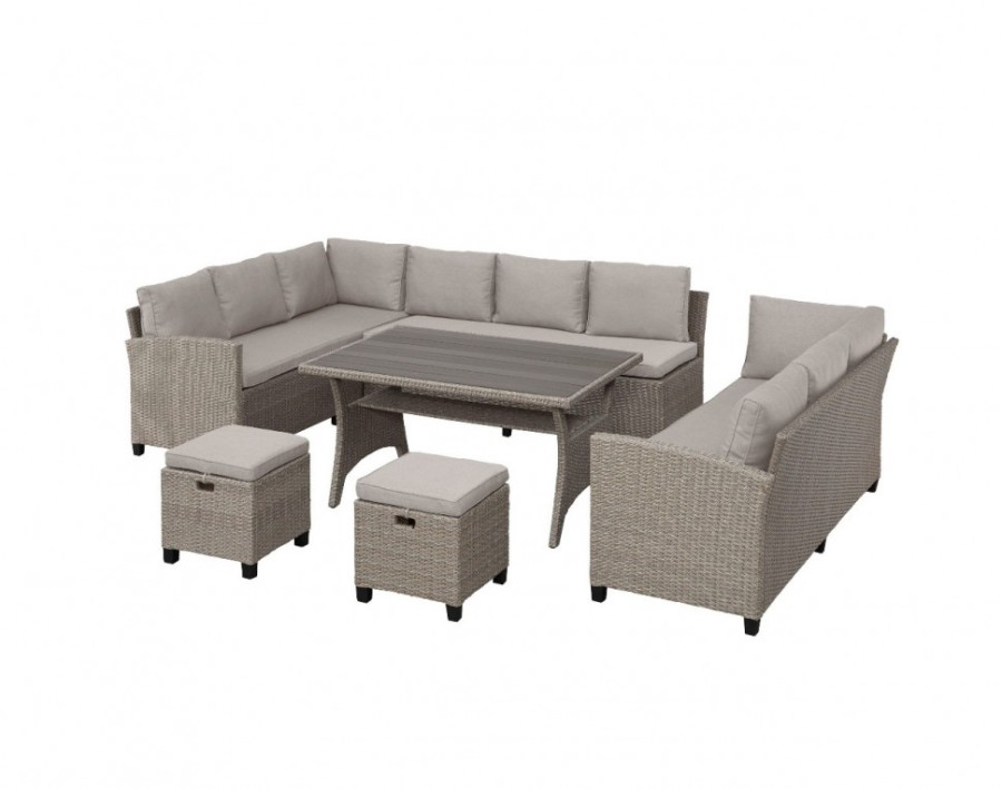 Комплект плетеной мебели AFM-370B Beige Афина