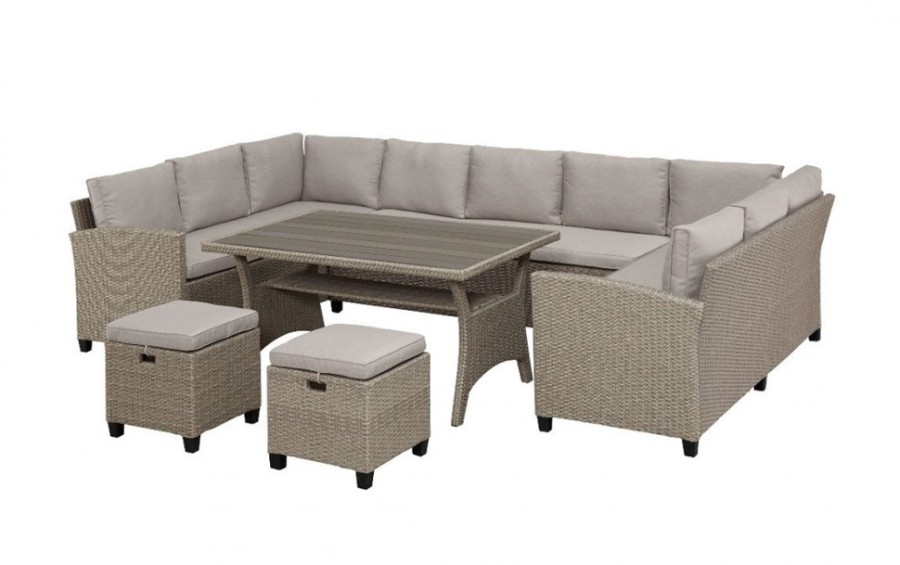 Комплект плетеной мебели AFM-370B Beige Афина