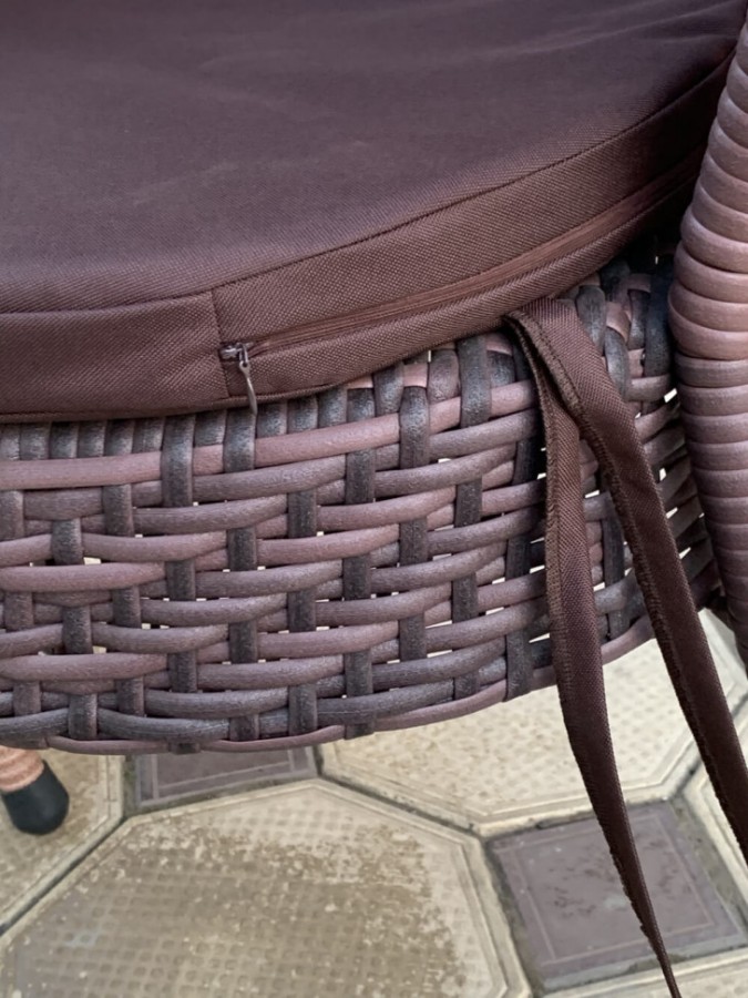 Кресло AIKO DECO коричневое