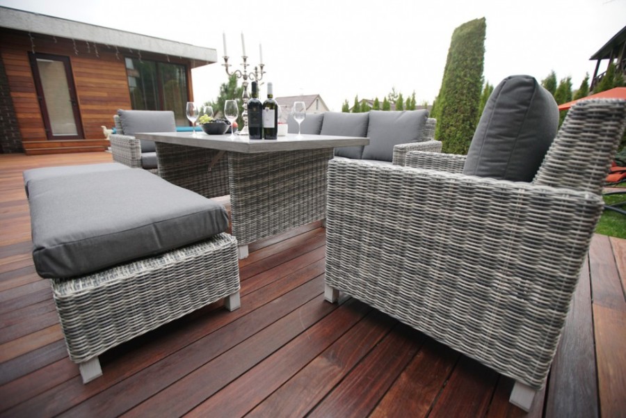 Садовый комплект мебели из ротанга Бали 8 Besta Fiesta