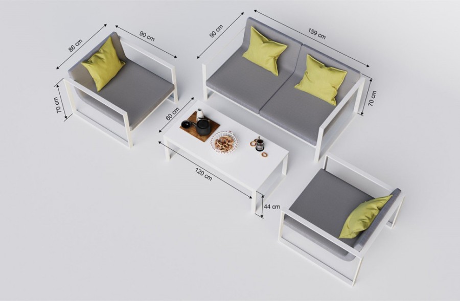 Лаунж зона Delizia Gardenini