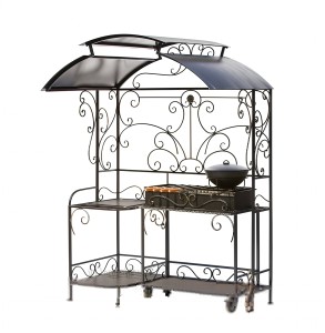 Мангал кованый Лидер с выдвижной жаровней Garden story Мангал кованый Лидер с выдвижной жаровней Garden story