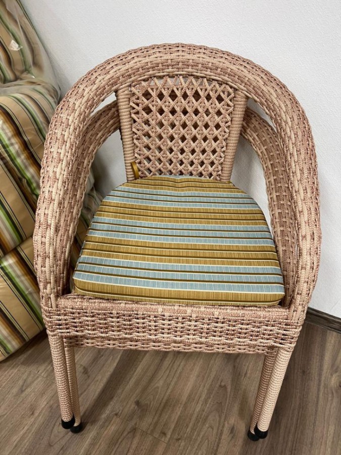 Кресло DECO светло-коричневое AIKO