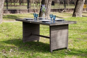 Обеденный стол Royal Family FIONA серый