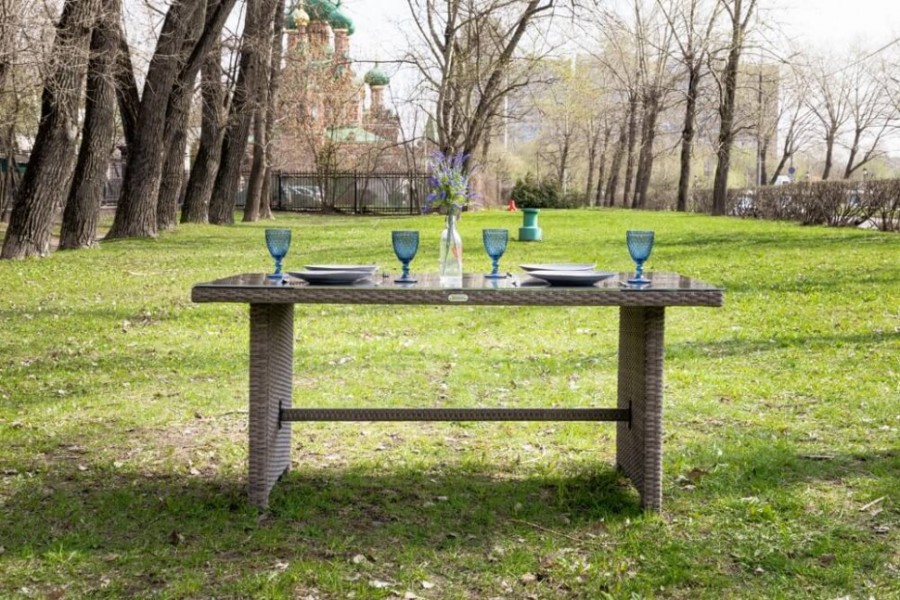 Обеденный стол Royal Family FIONA серый