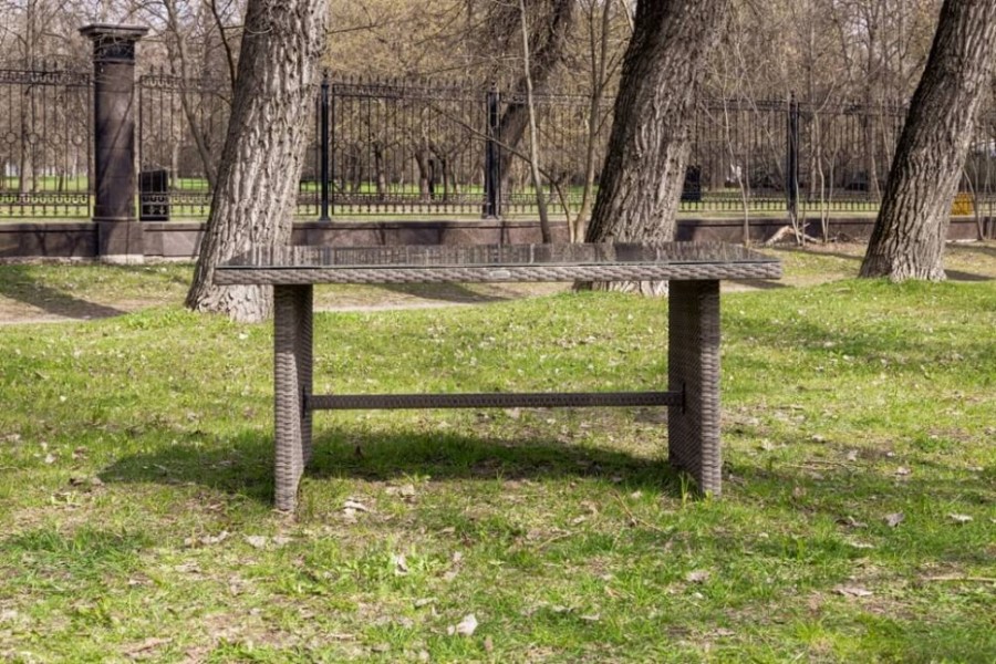 Обеденный стол Royal Family FIONA серый