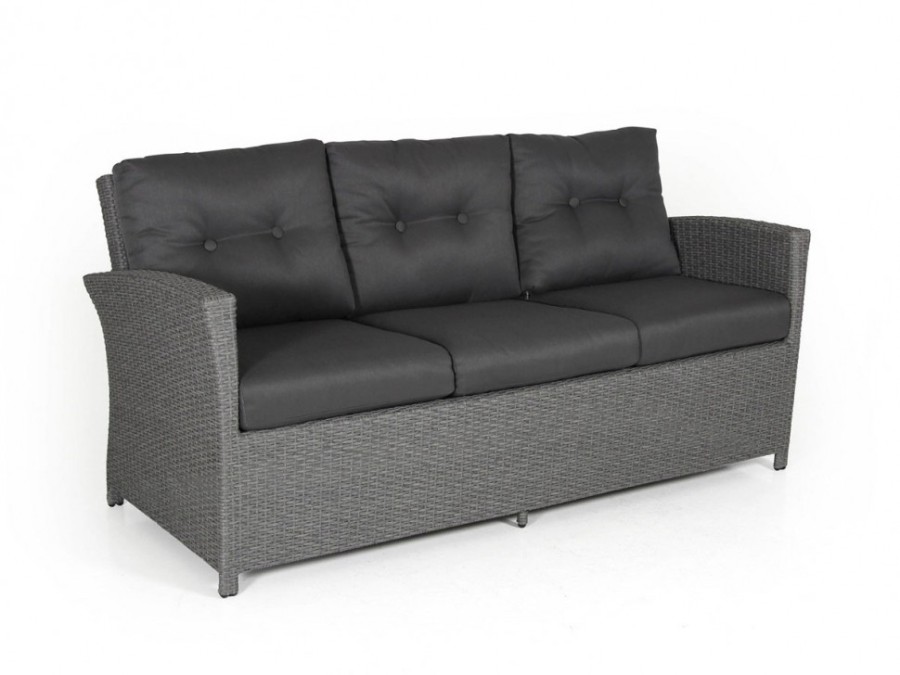 Плетеный диван Soho grey Brafab