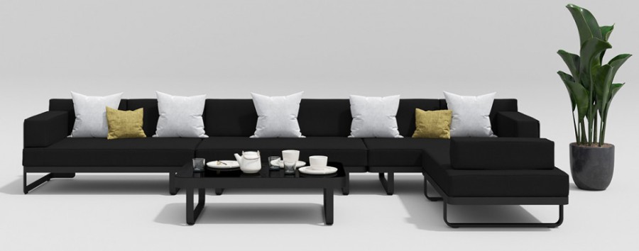 Лаунж зона Hacienda Gardenini