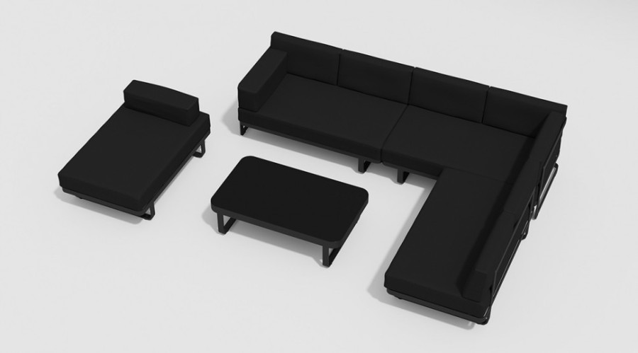 Лаунж зона Hacienda Gardenini