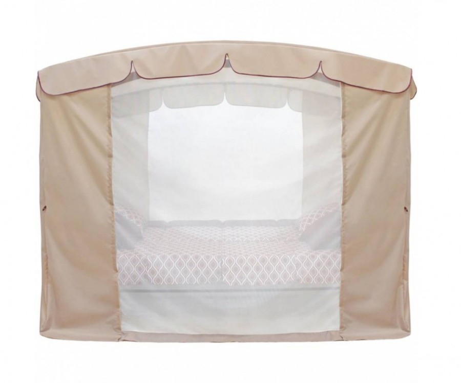 Садовые качели четырехместные Монарх, бордо Garden