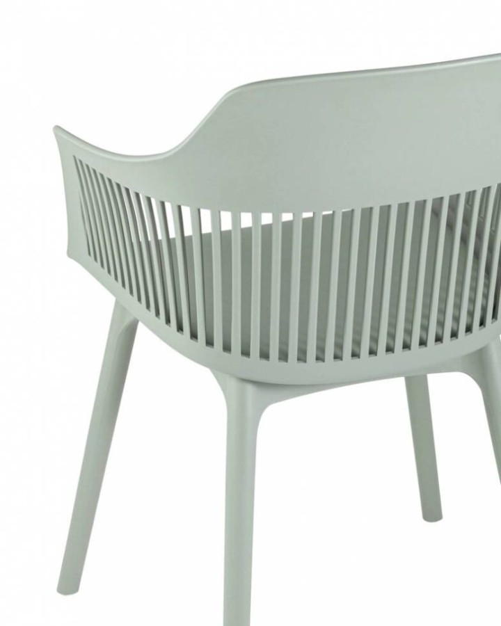Стул Crocus с подушкой серо-зеленый Garden
